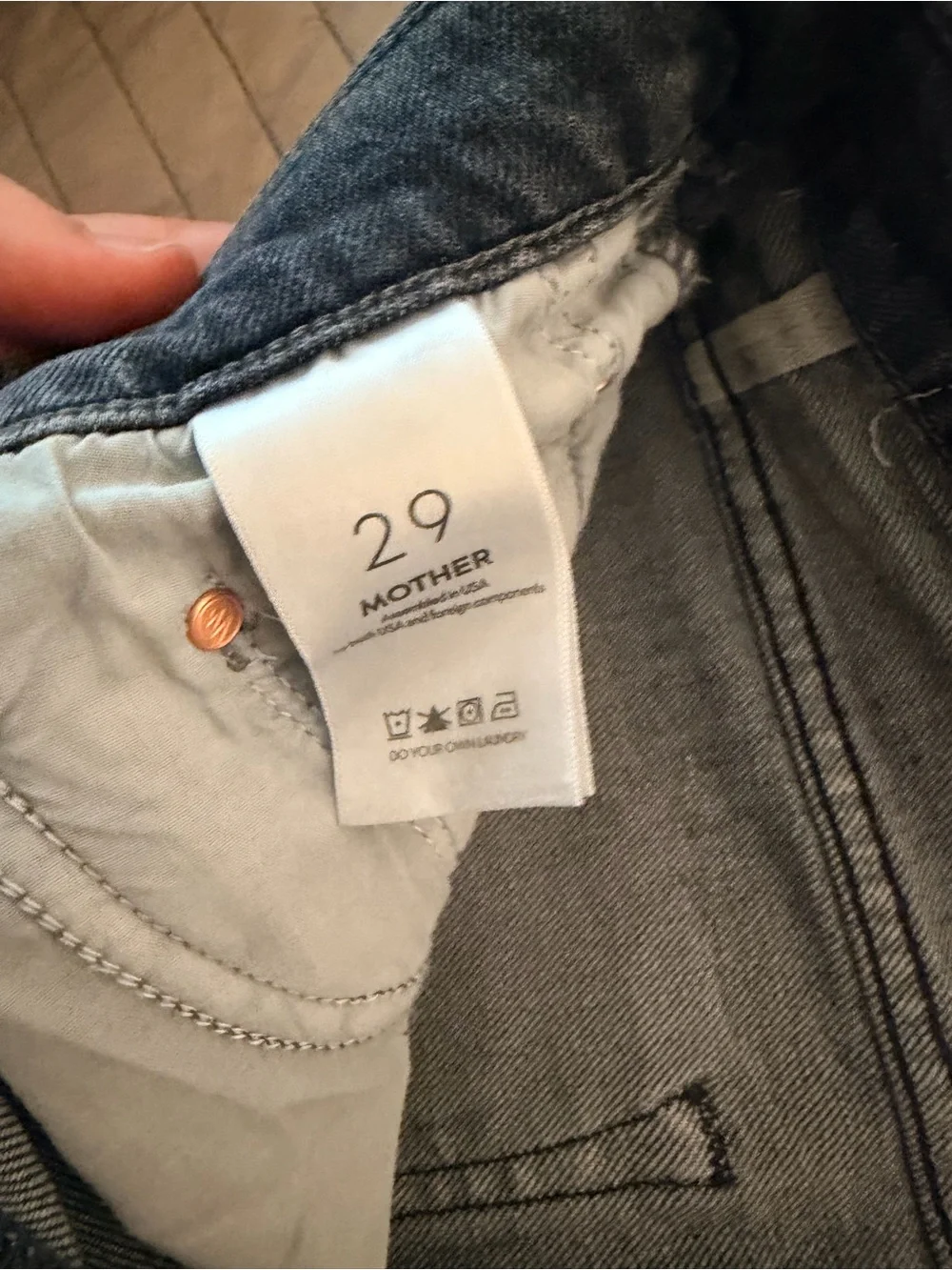 MOTHER - The Half Pipe Flood - Outta Sight Sz 29 🔥DEAD STOCK🔥 - Picture 14 of 16